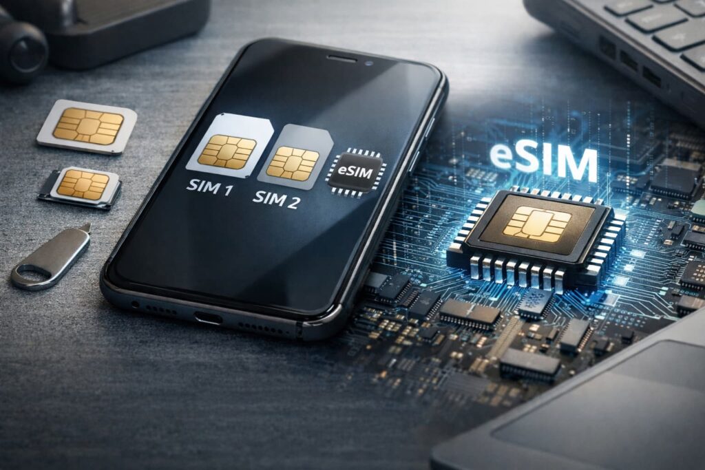 SIM, Nano-SIM и eSIM